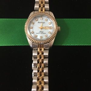 armitron two tone ladies watch